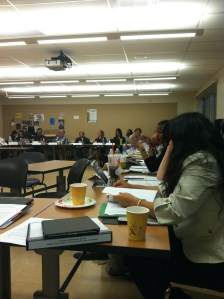 Faculty seminar at Chabot College