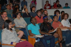 "White cards" in sit in front; "Multi-colored" cards stand in back!