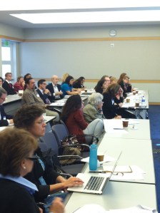 37 faculty and program staff were in attendance