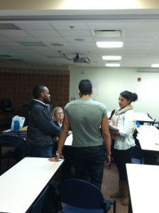 "Acting out" the solution