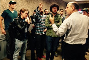 Working with students at Butte College