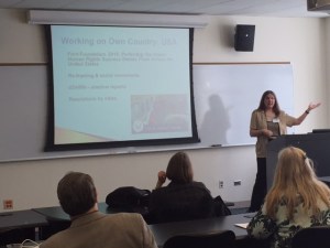 A human rights presentation by Cris Toffolo from NEIU