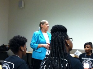 Carol Close talks about the history of W.A.V.E.