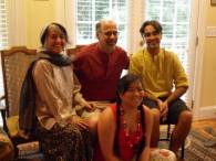 We spent time with our Indian family for wedding in July