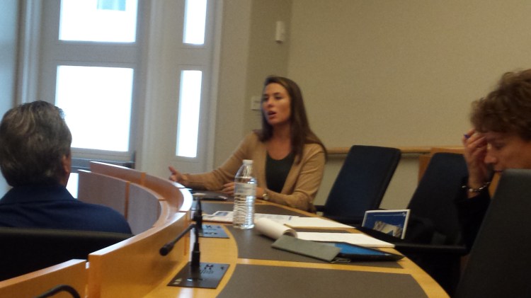 At USIP with Aubrey Cox